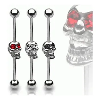 Piercing Steel Edge piercing P20 Barva: Černá