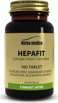 Přírodní produkt Herba medica Hepafit 100 tbl.