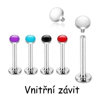 Piercing Steel Edge piercing do rtu 14 Barva: Červená