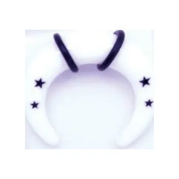 Piercing Steel Edge roztahováky do uší 0490WH Rozměry mm: 6mm