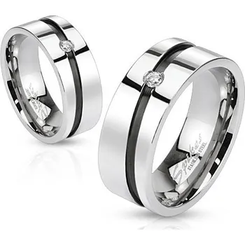 Prsten Steel Edge prstýnky z chirurgické oceli 1012 Velikost: 66