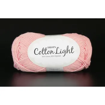 Příze Příze DROPS Cotton light 05 - světlá meruňková