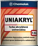 Chemolak S 2822 Uniakryl 5 kg červený