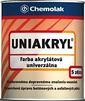 barva na beton Chemolak S 2822 Uniakryl 5 kg červený