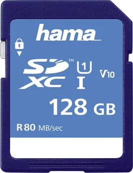 Paměťová karta Hama SDXC 128 GB Class 10 UHS-I U1 V10 (124137)