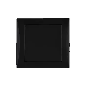 vypínač spínač č.1/0 (tlačítko) ELEGANT - antracit.černá, komplet