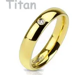 Steel Edge prstýnek s kamínkem 4373 Velikost: 52