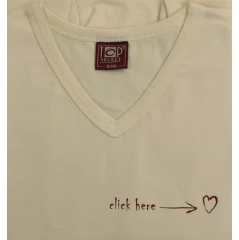 Dívčí tričko s krátkým rukávem PO-3056, žlutá, vel. 158