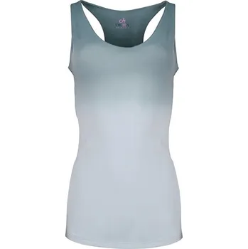 Deha Yoga V Tank Top B84527 Shaded Ombre Blue L Deha Yoga V Tank Top B84527 Shaded Ombre Blue L