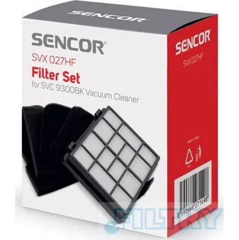 Filtr do vysavače Sencor SVX027HF filtr pro vysavač Sencor SVC 9300 BK sada
