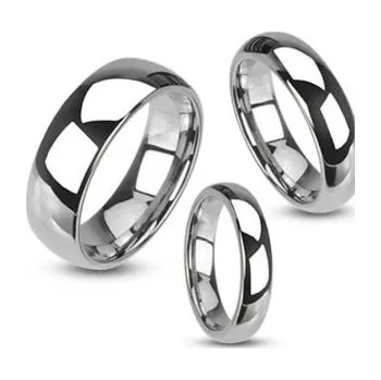 Prsten Steel Edge Snubní prsteny z wolframu 020 Velikost: 54