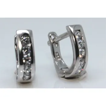 Náušnice Mýl Stříbrné náušnice se zirkony 304891