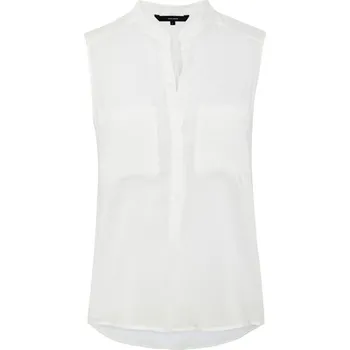 Dámská halenka Vero Moda Erika S/L Solid Shirt Color Snow White, M