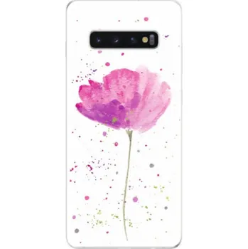 Pouzdro na mobilní telefon Odolné silikonové pouzdro iSaprio - Poppies - Samsung Galaxy S10+