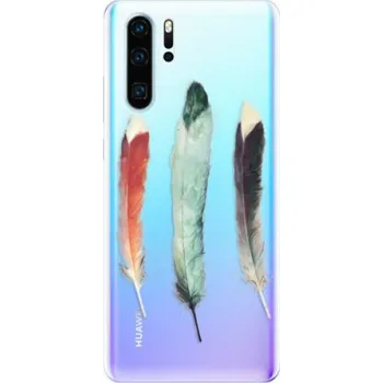Pouzdro na mobilní telefon Odolné silikonové pouzdro iSaprio - Three Feathers - Huawei P30 Pro