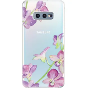 Pouzdro na mobilní telefon Odolné silikonové pouzdro iSaprio - Purple Orchid - Samsung Galaxy S10e