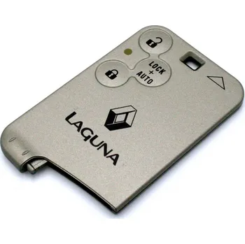 Autoklíč karta Renault laguna 3 tlačítka