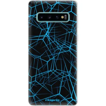 Odolné silikonové pouzdro iSaprio - Abstract Outlines 12 - Samsung Galaxy S10