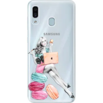 Pouzdro na mobilní telefon Silikonové pouzdro iSaprio - Girl Boss - Samsung Galaxy A30