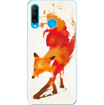 Pouzdro na mobilní telefon Odolné silikonové pouzdro iSaprio - Fast Fox - Huawei P30 Lite