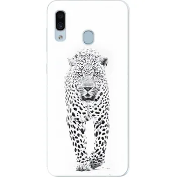 Pouzdro na mobilní telefon Silikonové pouzdro iSaprio - White Jaguar - Samsung Galaxy A30