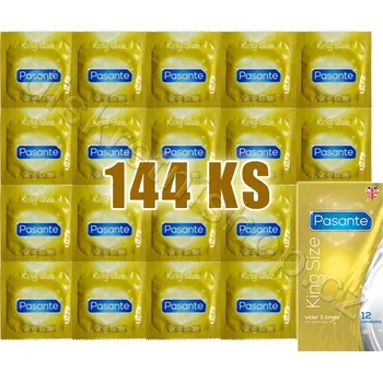 Kondom Pasante King size - extra velké kondomy, 144 ks