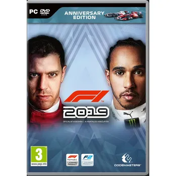 Hra F1 2019 Anniversary Edition PC krabicová verze