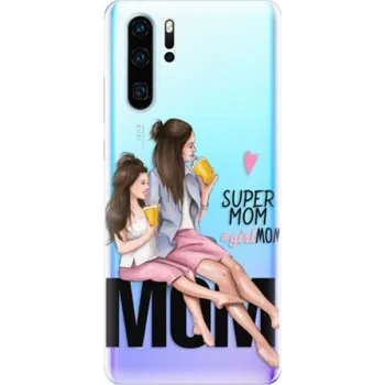 Pouzdro na mobilní telefon Odolné silikonové pouzdro iSaprio - Milk Shake - Brunette - Huawei P30 Pro