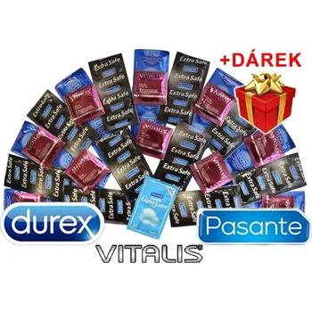 Kondom Luxusní Letní Durex Be Safe balíček 50ks