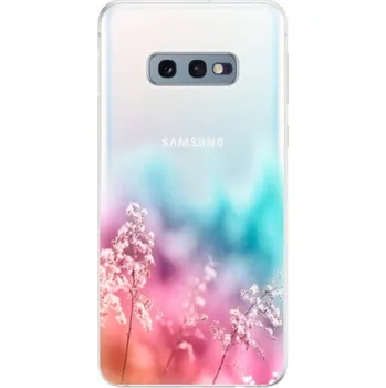 Odolné silikonové pouzdro iSaprio - Rainbow Grass - Samsung Galaxy S10e