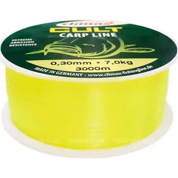 Climax silon CULT Carpline fluo-žlutý 1 m průměr: 0,28 mm