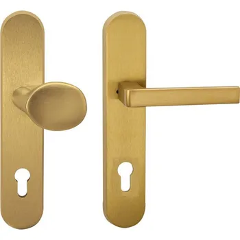 Dveřní kování Cobra Tower PZ90 LI/RE F4  BF410126 bronzový elox