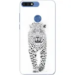 Silikonové pouzdro iSaprio - White Jaguar - Huawei Honor 7C