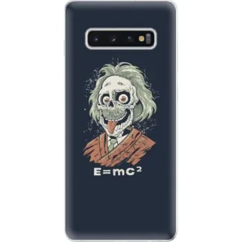 Pouzdro na mobilní telefon Odolné silikonové pouzdro iSaprio - Einstein 01 - Samsung Galaxy S10+