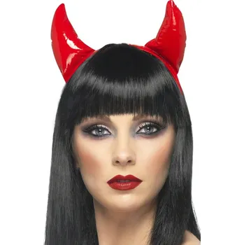Karnevalový kostým SmiffysČertovské rohy - červené