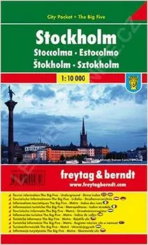 Stockholm 1:10 000 - Freytag & Berndt (2016, mapa)