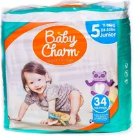 Baby Charm Super Dry Flex 5 Junior 34 ks