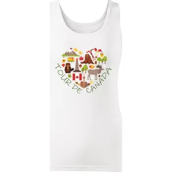 Dámské tričko Tričko s potiskem Tour de Canada dámské