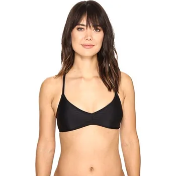 Dámské plavky Volcom Simply Solid V Neck černé S