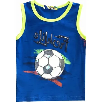 Chlapecké tílko - KUGO S3107, vel.86-110 Barva: Modrá, Velikost: 86