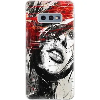 Pouzdro na mobilní telefon Odolné silikonové pouzdro iSaprio - Sketch Face - Samsung Galaxy S10e