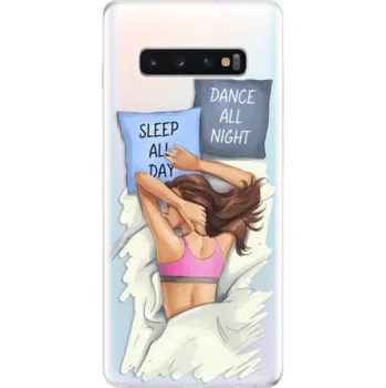 Pouzdro na mobilní telefon Odolné silikonové pouzdro iSaprio - Dance and Sleep - Samsung Galaxy S10+