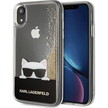 Pouzdro na mobilní telefon Karl Lagerfeld Original Case pro Apple iPhone XR zlaté