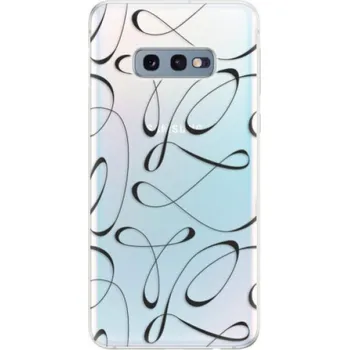 Pouzdro na mobilní telefon Odolné silikonové pouzdro iSaprio - Fancy - black - Samsung Galaxy S10e
