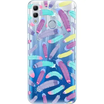 Telefonní příslušenství Odolné silikonové pouzdro iSaprio - Feather Pattern 01 - Huawei Honor 10 Lite
