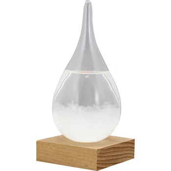 Meteostanice SEA CLUB Bouřková sklenička - Stormglas ve tvaru kapky 14 cm 5970