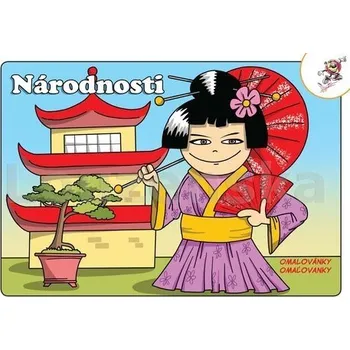 omalovánky Omalovánky A5 - Národnosti - 2296