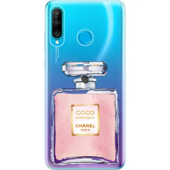 Pouzdro na mobilní telefon Odolné silikonové pouzdro iSaprio - Chanel Rose - Huawei P30 Lite