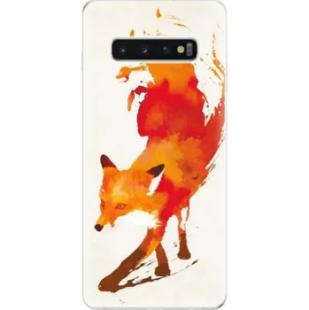Pouzdro na mobilní telefon Odolné silikonové pouzdro iSaprio - Fast Fox - Samsung Galaxy S10+