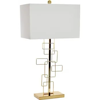 Lampička Stolní lampa "SQUARE GOLDEN" 41x23x79cm